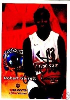 Robert Garrett Basketball Autogrammkarte + 53542