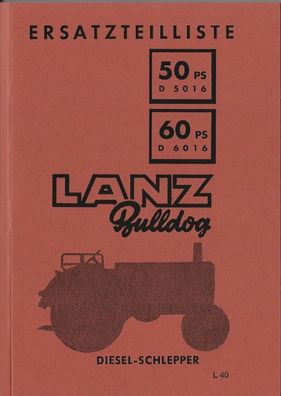 09/1955 Ersatzteilliste Traktor Lanz Bulldog D2416 D2816 BA15386 Ausg 