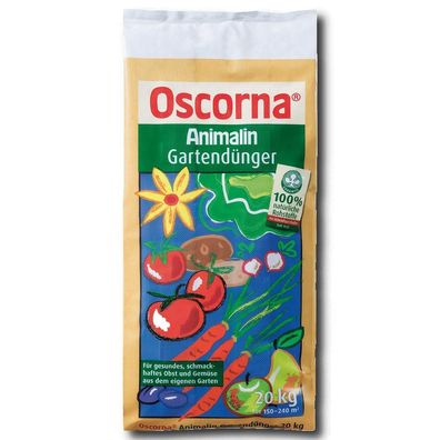 Oscorna Animalin Gartendünger 20 kg Universaldünger Gemüsedünger Blumendünger