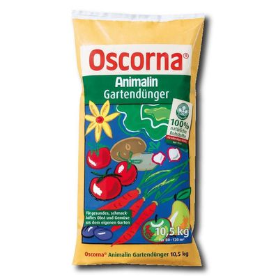 Oscorna Animalin Gartendünger 10,5 kg Universaldünger Gemüsedünger Blumendünger