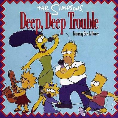 7"SIMPSONS · Deep, Deep Trouble (Promo 1991)