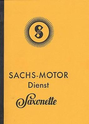 Reparaturanleitung Sachs Saxonette Motorfahrrad, Oldtimer