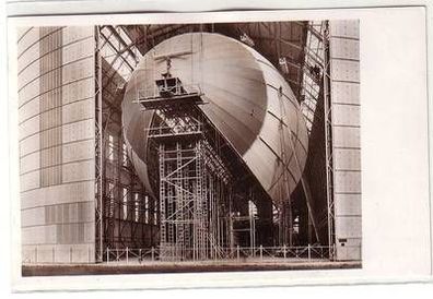 52664 Ak Zeppelin Luftschiff LZ 129 in Bau um 1930