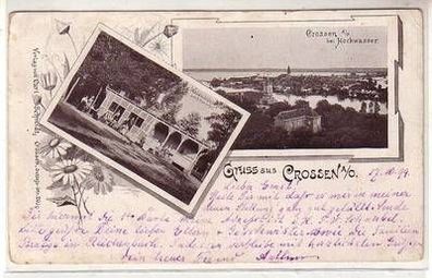 52902 Mehrbild Ak Gruss aus Crossen an der Oder 1899