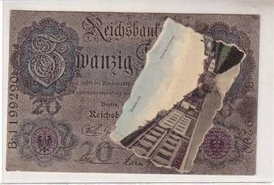 52365 Banknoten Ak Rosswein Bahnhofstrasse um 1910
