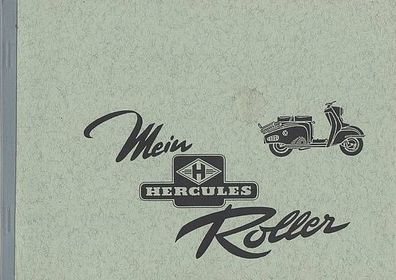 Bedienungsanleitung Hercules Roller R 200, Motorroller, Oldtimer