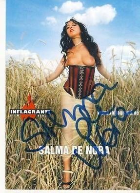 Salma De Nora Autogrammkarte Original Signiert + 23323