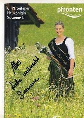 Susanne TOP Gross AK Original Signiert + G 3344