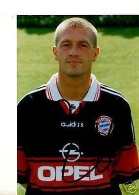 Thomas Strunz Super AK Foto Bayern München 1997-98 (3)