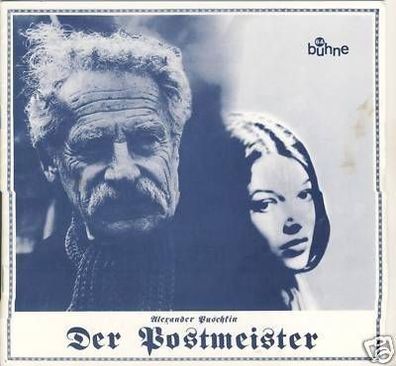 Theaterprogramm Der Postmeister 82/83 8x Sign. + G 1763