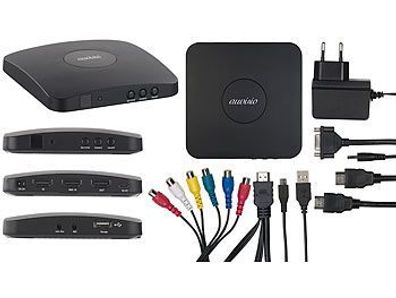Auvisio HDMI-Video-Rekorder Media-Player, Full-HD-Aufnahme auf USB & PC
