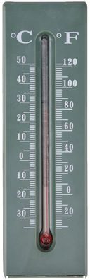 Esschert Design Thermometer mit Schlüsselversteck Versteck für Schlüssel Ablage