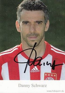 Danny Schwarz Bayern München II 2010-11 Autogrammkarte Original Signiert