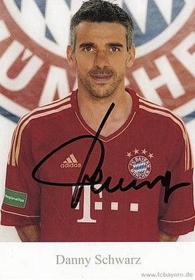 Danny Schwarz Bayern München II 2011-12 Autogrammkarte Original Signiert