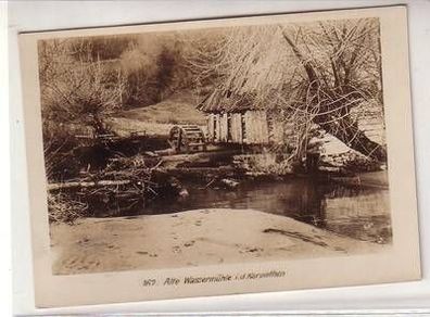 52297 Foto alte Wassermühle in den Karpathen um 1916