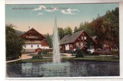 53008 Ak Wölfersgrund Prinzl. Hotel gute Laune 1908