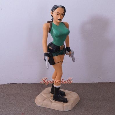 Lara Croft groß Tomb Raider Figur Statue Dekofigur