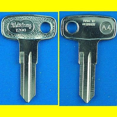 Schlüsselrohling Börkey 1208 / A4 für verschiedene Yamaha Motorräder