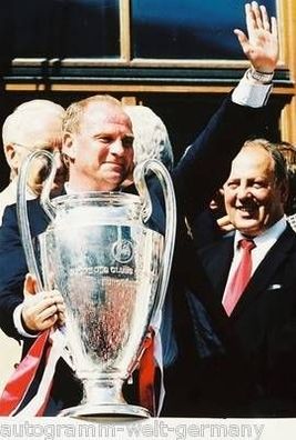 Uli Hoeness Bayern München Champions Leaque 2001