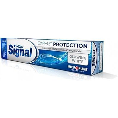Signal Expert Protection Glowing White Zahnpasta 75 ml