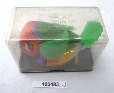 Blechspielzeug Schlüsselaufzug Vogel BRD Patent mit Schachtel