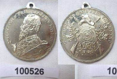alte Schützen Medaille Prinzregent Luitpold von Bayern um 1900