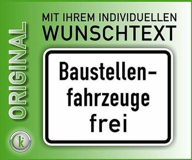 Verkehrsschild Zusatzzeichen nach Wahl, VZ 1000-1052, 315x420mm