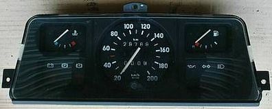 Armaturen > Einsatz > Opel Corsa A [ .2 > Display weiß > 200 km/ h / Tacho / Tank