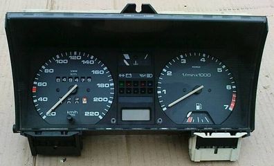 Armaturen > Einsatz > VW Passat / Santana 32 B [ Display weiß > 220 km/ h / Tacho