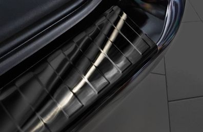 Irmscher Opel Combo Life Ladekantenschutz Edelstahl eloxiert schwarz