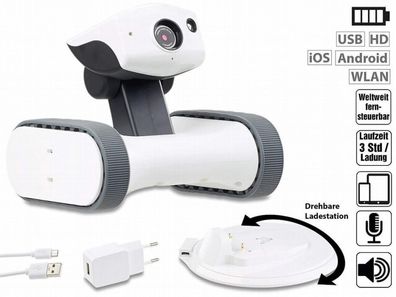 7Links HSR-2. nv ferngesteuerter HD Kamera Roboter Rover HD-Video IR-Nachtsicht
