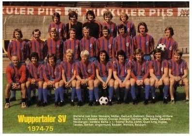 Wuppertaler SV + +1974-75 + +Super MK + +