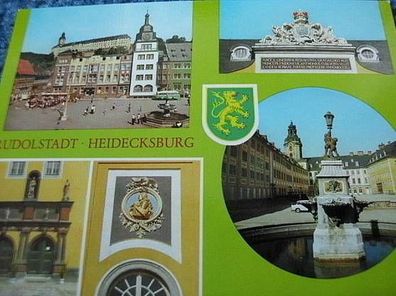 2837 / Ansichtskarte-Rudolstadt-Heidecksburg