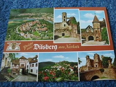 2846 / Ansichtskarte-Grüße aus Dilsberg am Neckar