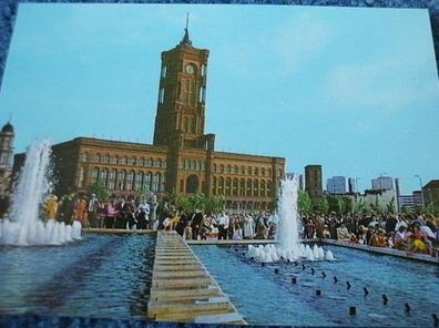 2847 / Ansichtskarte-Berlin-Hauptstadt der DDR-Rathaus