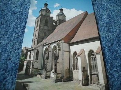 2851/ Ansichtskarte-Lutherstadt Wittenberg-Stadtkirche St. Marien