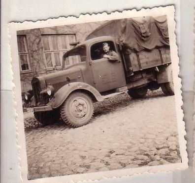 48915 Foto Deutscher Militär LKW 2. Weltkrieg