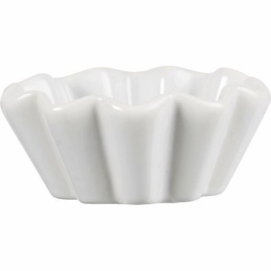 IB Laursen Muffinform "Mynte" weiß Pure white Cup Cake Keramik Muffin Schale Neu