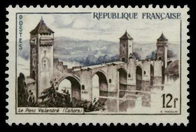 Frankreich 1955 Nr 1067 postfrisch S02737E
