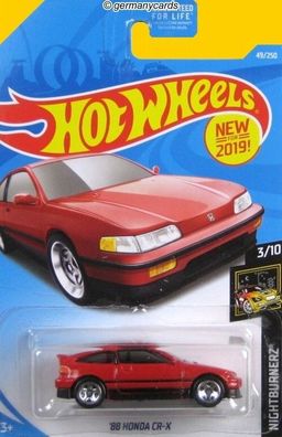 Spielzeugauto Hot Wheels 2019* Honda CR-X 1988