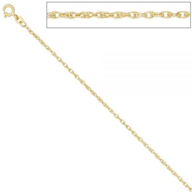 Doppelankerkette 333 Gelbgold 1,9 mm 36 cm Halskette Kette Federring