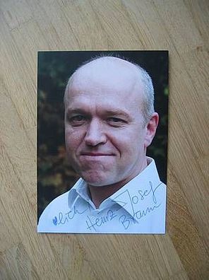 Musiker, Schauspieler und Kabarettist Heinz-Josef Braun - handsigniertes Autogramm!!!