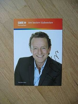SWR Schwarzwaldserie Die Fallers Schauspieler Karsten Dörr - handsign. Autogramm!!!
