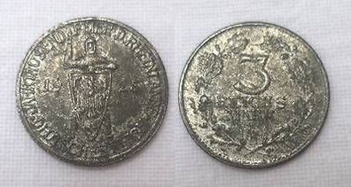 Spielgeld Münze 3 Mark Rheinlandfeier 1925
