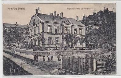 52630 Ak Homburg (Pfalz) protestantisches Schwesternhaus 1914