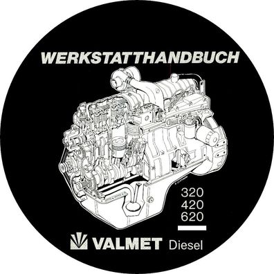 Werkstatthandbuch Reparaturanleitung Valmet Valtra Motoren Serie 320, 420,620