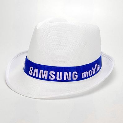 Samsung mob!le Hut Fedora Panama Hut - weiß