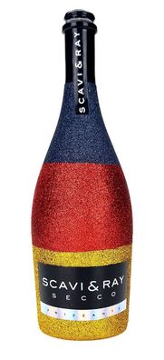 Scavi & Ray Secco Frizzante 0,75l 750ml (10,5% Vol) - Bling Bling Glitzerflasch