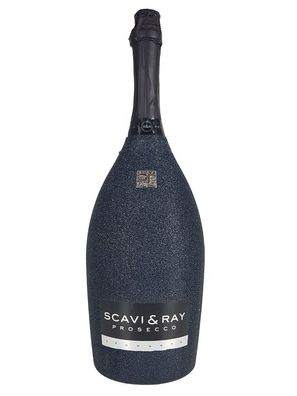 Scavi & Ray Prosecco Spumante Magnum 1,5l (11% Vol) Bling Bling Glitzerflasche