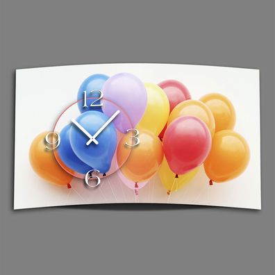 Digital Designer Art Ballons Designer Wanduhr modernes Wanduhren Design leise ...